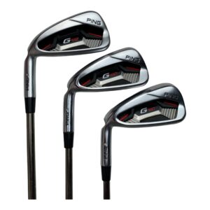 Ping G410 jernsæt VENSTRE / Flex Regular / 5-W+U+S+L  / Grafit