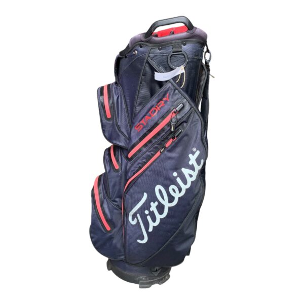 Titleist StaDry Cartbag / 14 Rum / W. Raincover - Image 4