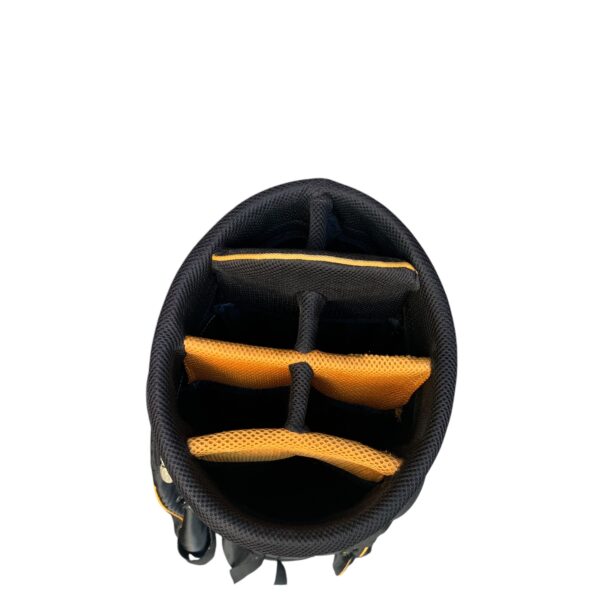 Golf Copenhagen Fairway Cartbag / Black/Orange / 7 Rum - Billede 4