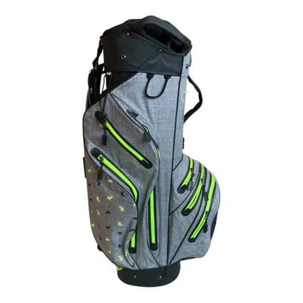 WhatBunkers Zambezi Bag // Grey/Neon - 14 Rum / W. Raincover - Billede 3