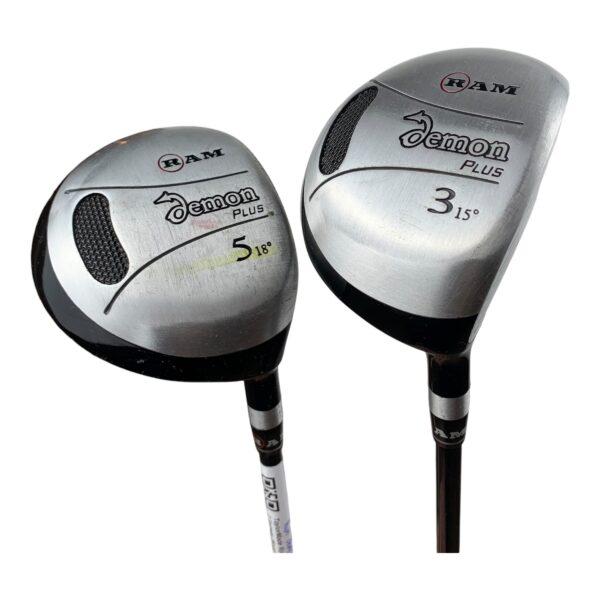 RAM Demon Plus Fairwaywood Set / Flex Regular / Graphite / #3/15 #5/18