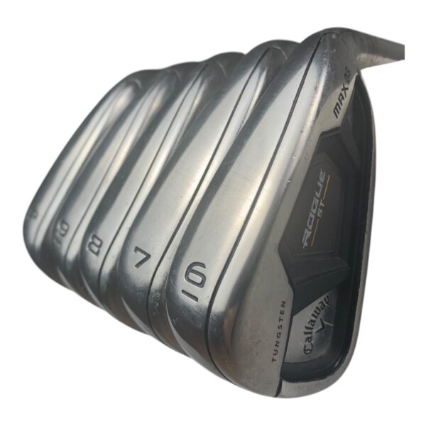 Callaway Rogue ST MAX OS Jernsæt / Flex Regular / Grafit / 6-PW - Billede 3
