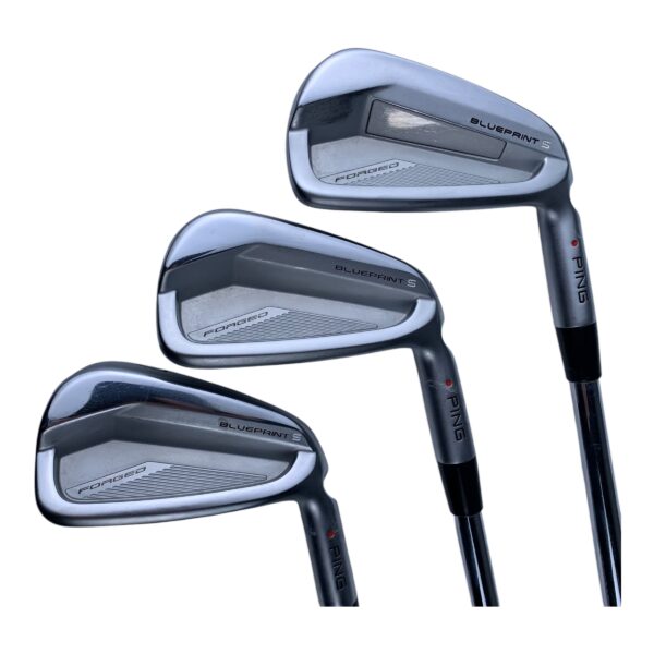 PING Blueprint S Jernsæt / Flex Regular / 5-PW  / Stål / Red Lie Dot