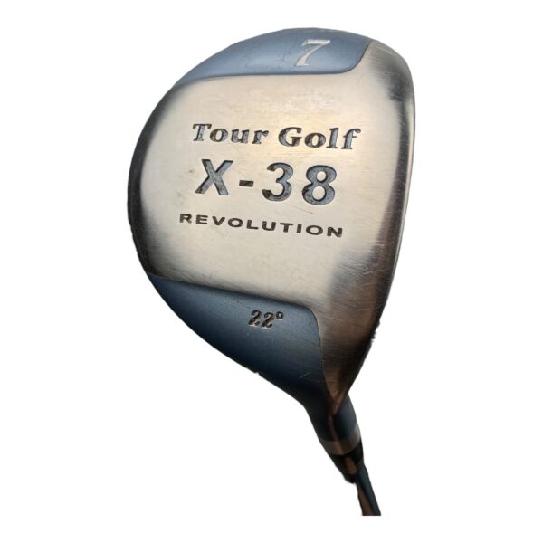 Tour Golf X-38  Fairway Wood / Flex Ladies / Grafit / #7/22