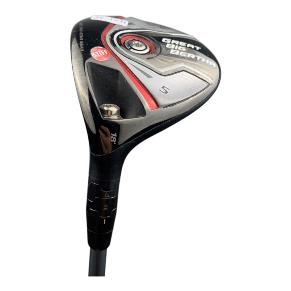 Callaway Great Big Bertha Fairway Wood / Flex Stiff / Grafit / #5/18 - Venstre - Billede 2