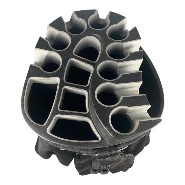 CrownCaddy Cartbag / Black/Grey / Divider Top - Image 4