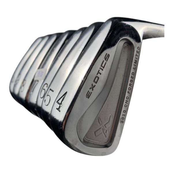Exotics 2010 Forged Jernsæt / Flex X-Stiff / 4-PW  / Stål - Billede 3