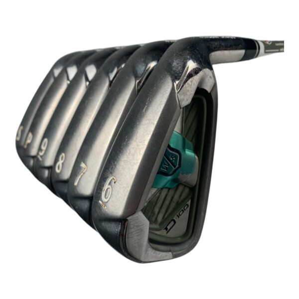 Wilson Staff D100 Iron Set / Flex Ladies / 6-SW / Graphite - Image 3