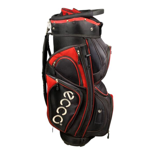 Ecco Cartbag / Black/Red / 14-Rum - Billede 4