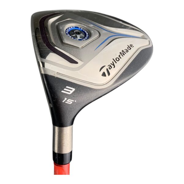 TaylorMade Jetspeed Fairway Wood / Flex Stiff / Grafit / #3/15 - Venstre - Billede 2
