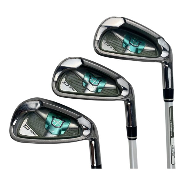 Wilson Staff D100 Iron Set / Flex Ladies / 6-SW / Graphite