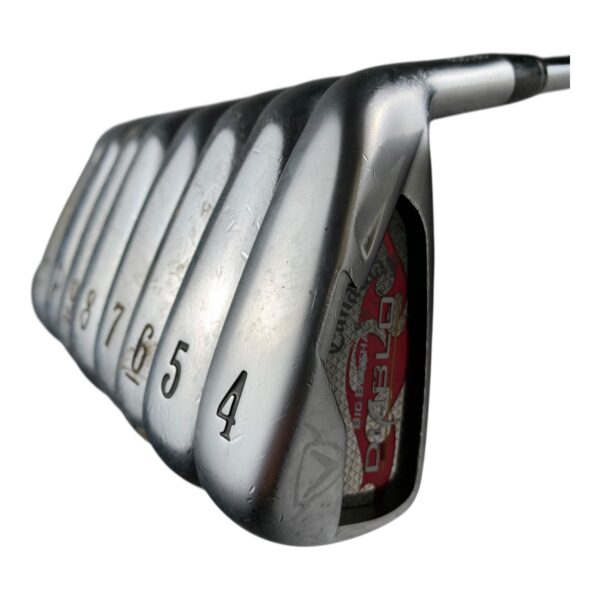 Callaway Big Bertha Diablo Forged Jernsæt / Flex Uniflex / 4-SW  / Stål - Billede 3