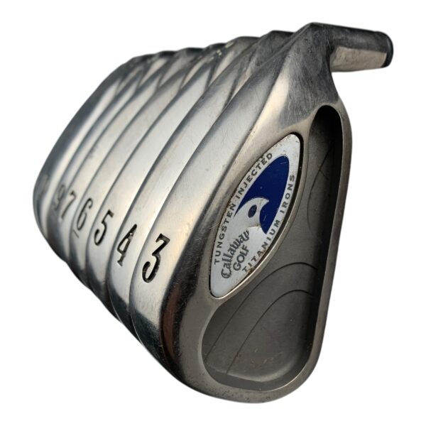 Callaway Hawk Eye Titanium Jernsæt / Flex Regular / 3-SW  / Grafit - Billede 3
