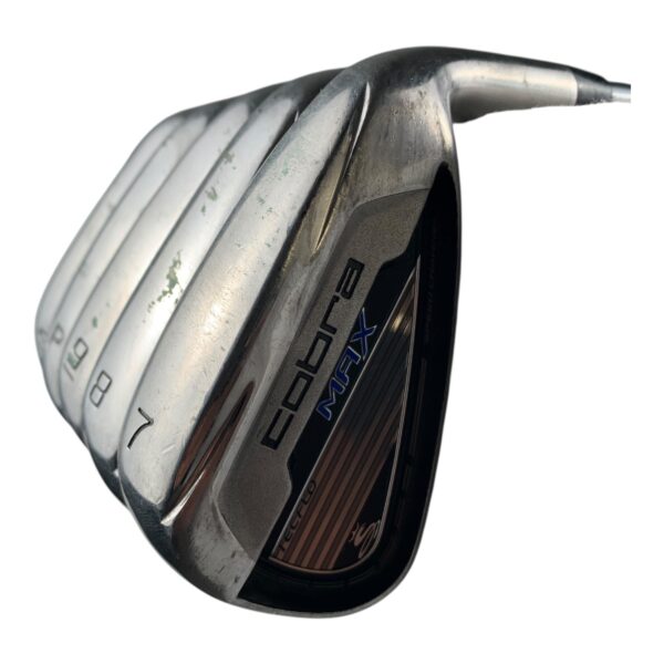 Cobra Max TecFlo Jernsæt / Flex Regular / 7-SW  / Grafit - Billede 3