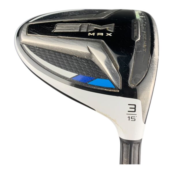 TaylorMade SIM Max Fairway Wood / Flex Stiff / Grafit / #3/15 - Billede 6
