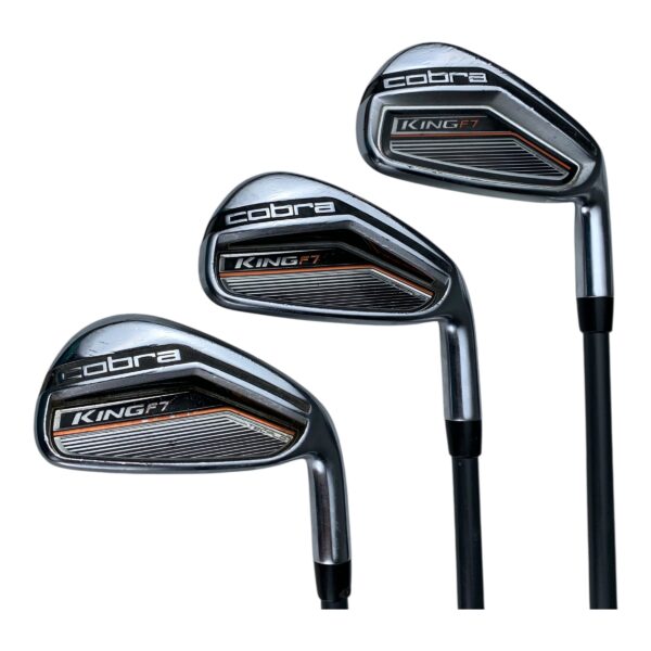 Cobra King F7 Jernsæt / Flex A-flex / 6-SW + GW  / Grafit