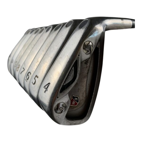 Wilson Staff Nc6 Jernsæt / Flex Regular / 4-SW  / Grafit - Billede 3
