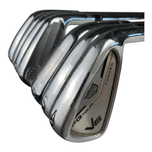 Wilson MB FGtour v6 Jernsæt / Flex Stiff / 4-PW  / Stål - Billede 7