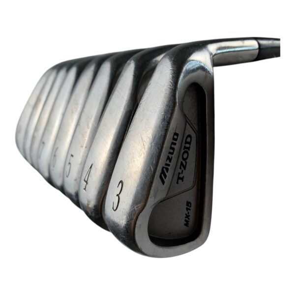Mizuno T-Zoid MX-15 Jernsæt / Flex Stiff / 3-PW  / Stål - Billede 7