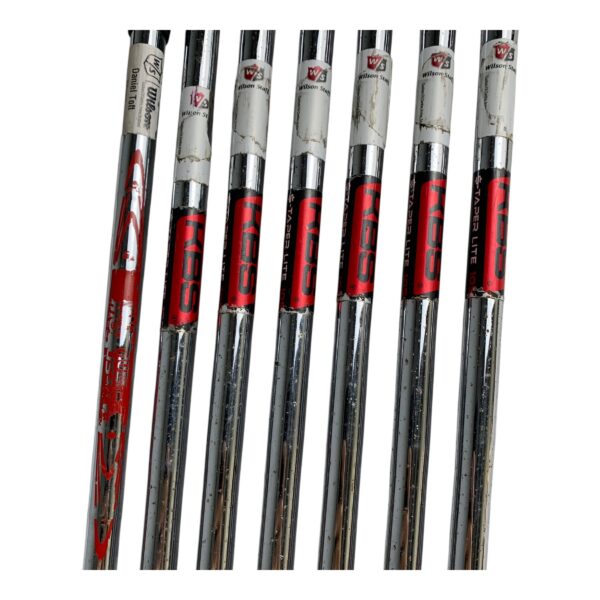 Wilson MB FGtour v6 Jernsæt / Flex Stiff / 4-PW  / Stål - Billede 6