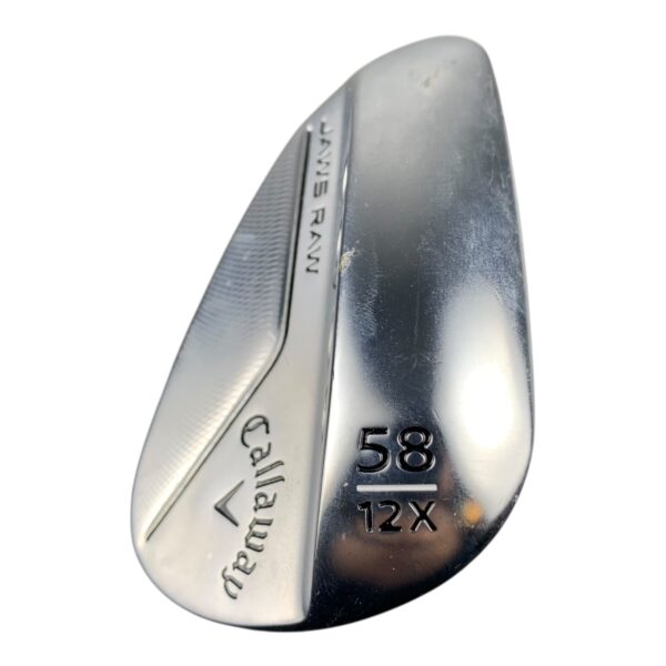 Callaway Jaws Raw Wedge / Stål / #58/12  Venstre - Billede 2