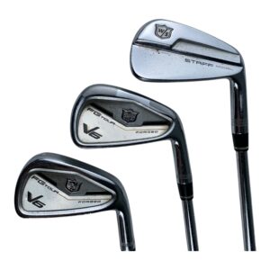 Wilson MB FGtour v6 Jernsæt / Flex Stiff / 4-PW  / Stål