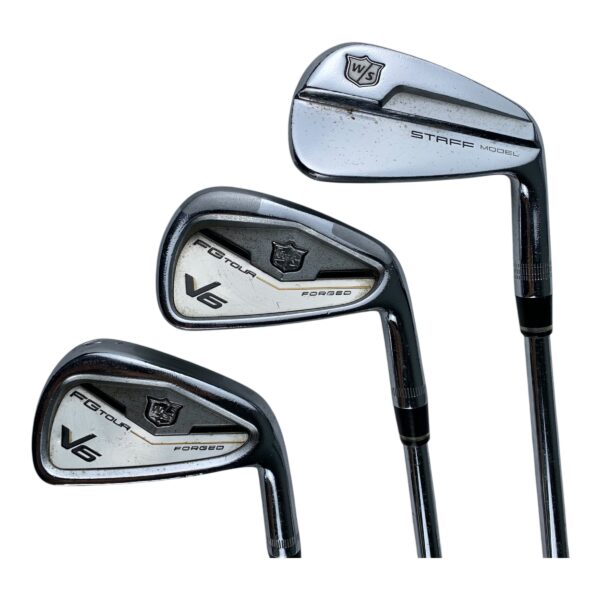 Wilson MB FGtour v6 Jernsæt / Flex Stiff / 4-PW  / Stål
