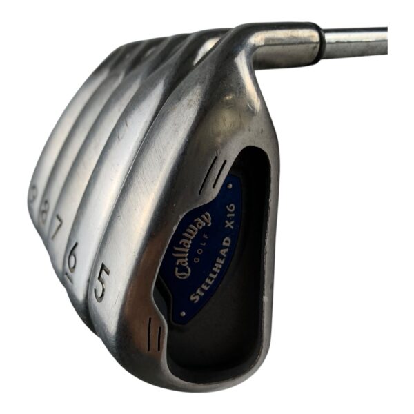 Callaway Steelhead X-16 Iron Set / Flex Regular / 5-9 / Steel - Image 7