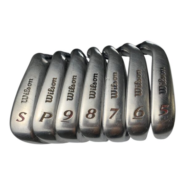 Wilson Deep Red Jernsæt / Flex A-flex / 5-SW  / Grafit - Billede 2