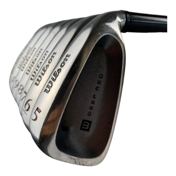 Wilson Deep Red Jernsæt / Flex A-flex / 5-SW  / Grafit - Billede 7