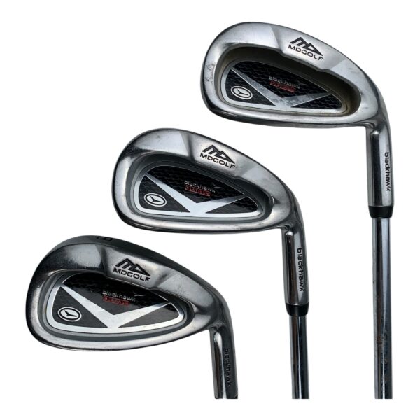 MD Golf Black Hawk Platinum Jernsæt / Flex Regular / 6-SW  / Stål