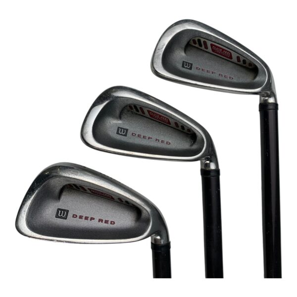 Wilson Deep Red Jernsæt / Flex A-flex / 5-SW  / Grafit
